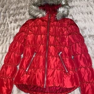 RED WINTER JACKET